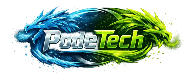Logotipo oficial de PodeTech