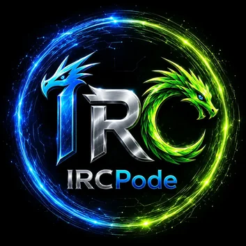 Logotipo circular oficial de IRCPode para el Centro de ayuda